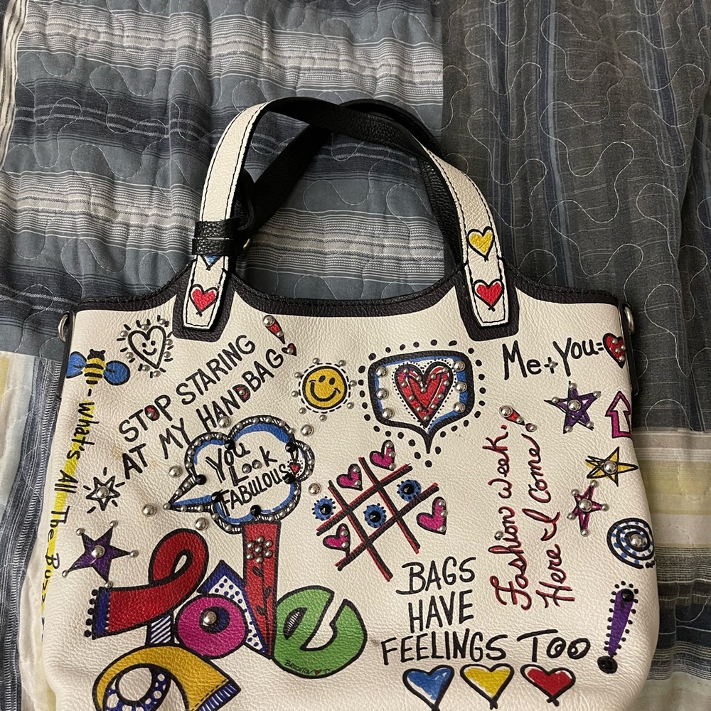 Brighton Multicolor Graphic Tote Bag
Like brand new